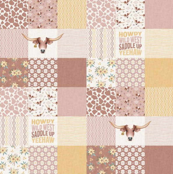 Wild West Cheater Quilt
