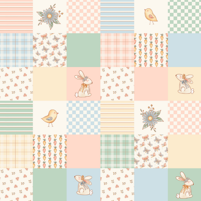 Cottontail Cheater Quilt