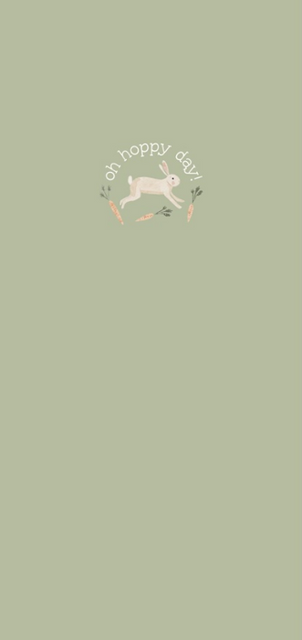 Panel-Oh hoppy day-Green