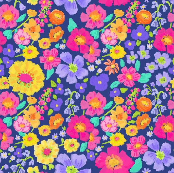 Gummy garden navy