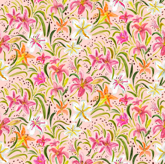 Freckled daylily summer bare beige