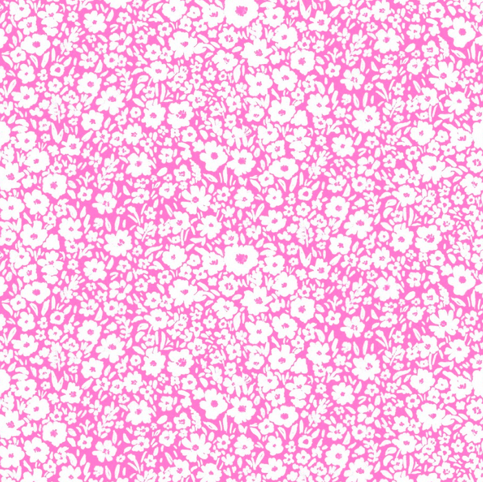 Sunlit ditsy pink