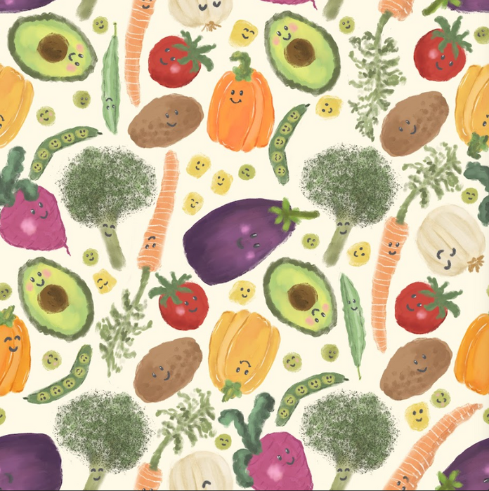Happy veggies cream