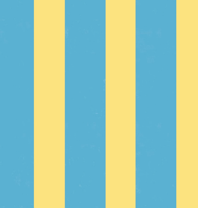 Cabana stripe blue yellow