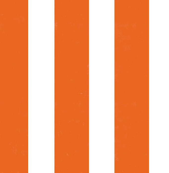 Cabana stripe orange white