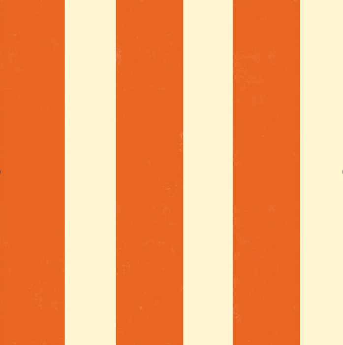 Cabana stripe orange lt yellow