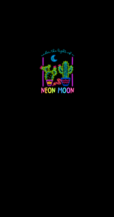 neon moon panel- neon moon
