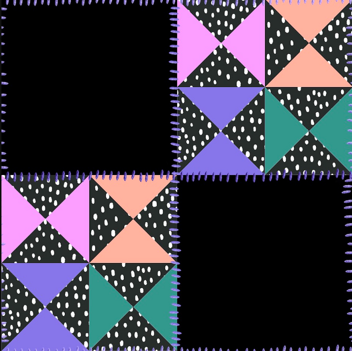 Halloween patchwork