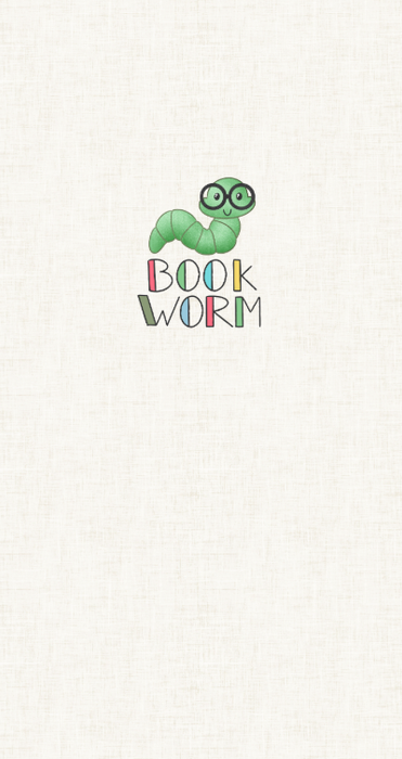 Book Worm Panel- Book Worm