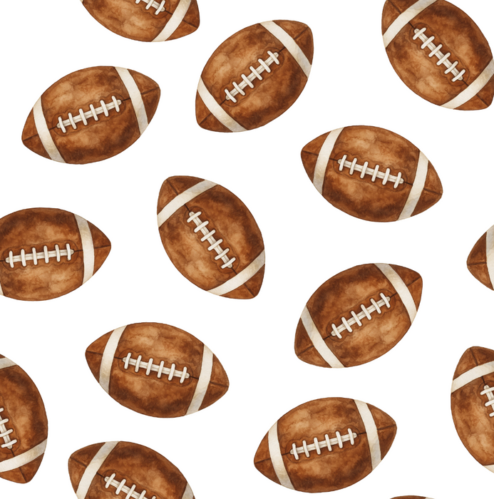 Watercolor Footballs