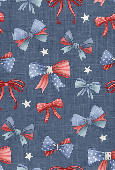 Yankee Doodle Bows Navy