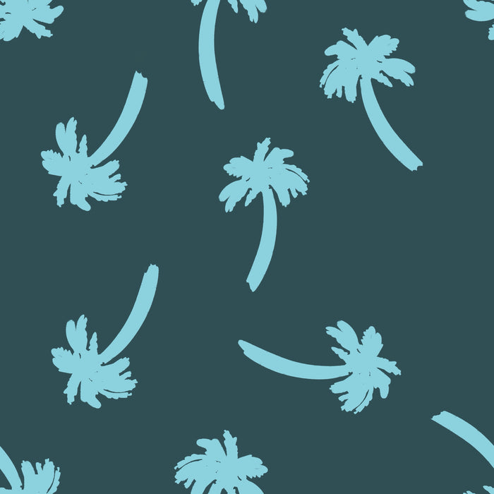 shoreline palms navy blue