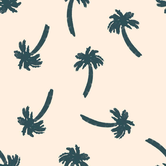 shoreline palms sand navy