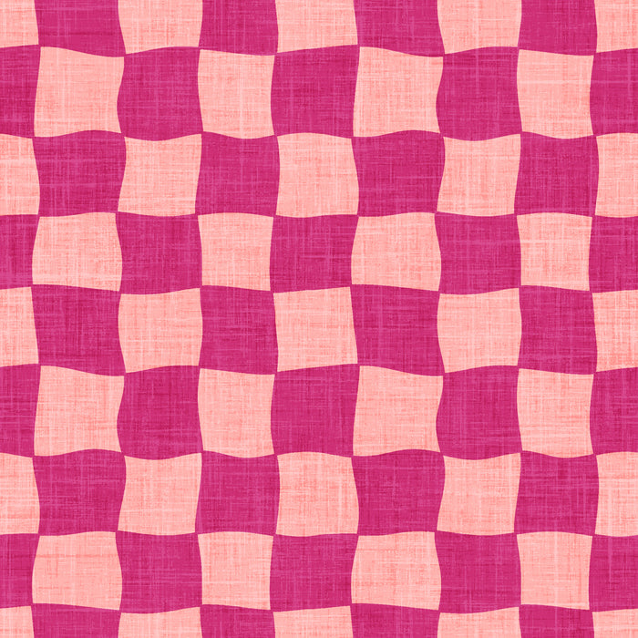 Skate Park Funky Check Hot Pink