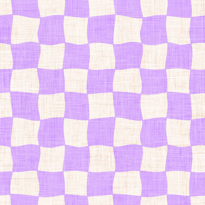 Skate Park Funky Check Purple