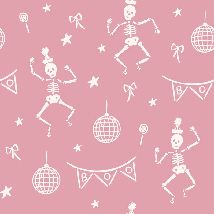 Skeleton Party Pink