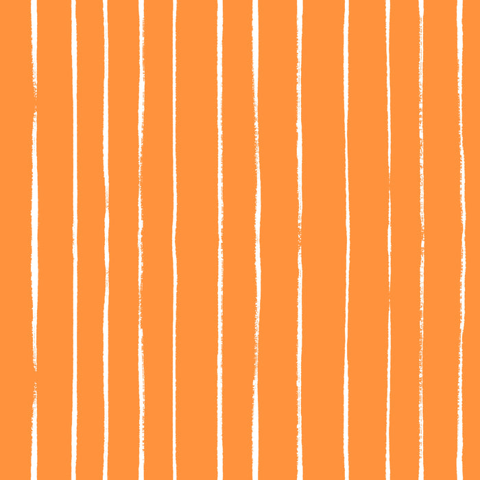 Skinny line stripe orange