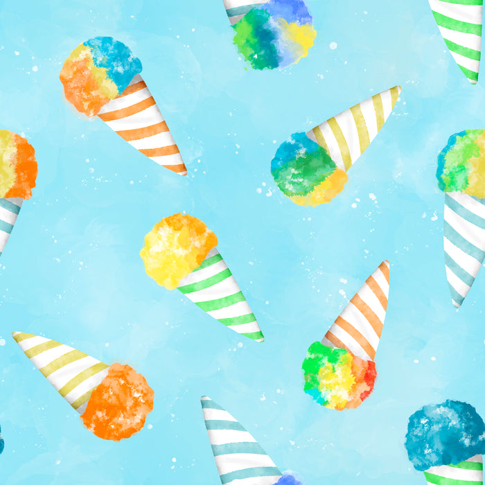Snowcones blue