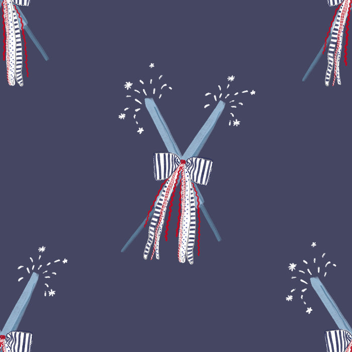Sparkler social faded navy large