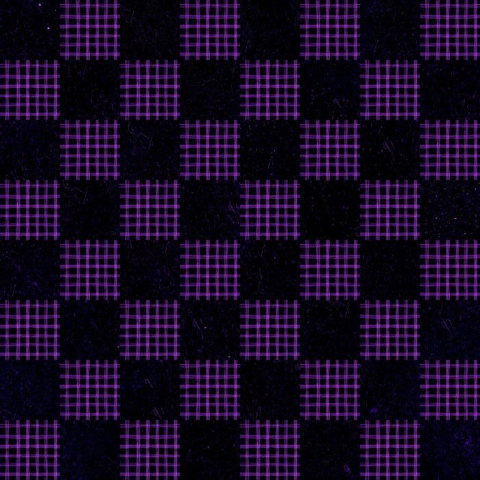 Spooky lane checks - violet glow