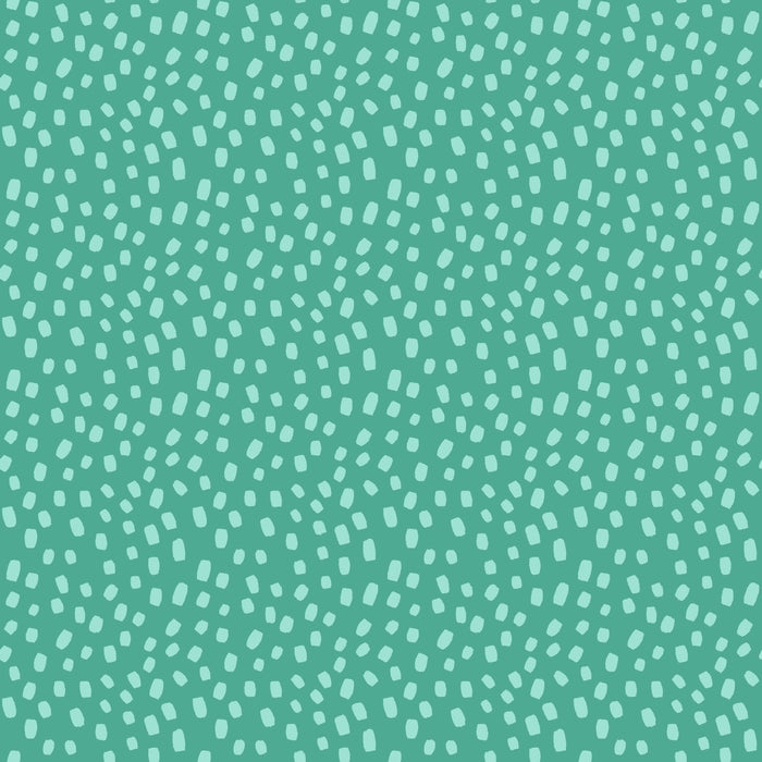 Sunbeam scatter dark turq green tonal