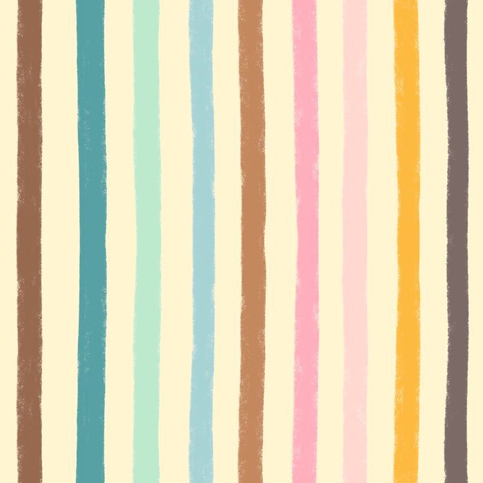 Sweet faded stripe lt yellow pink