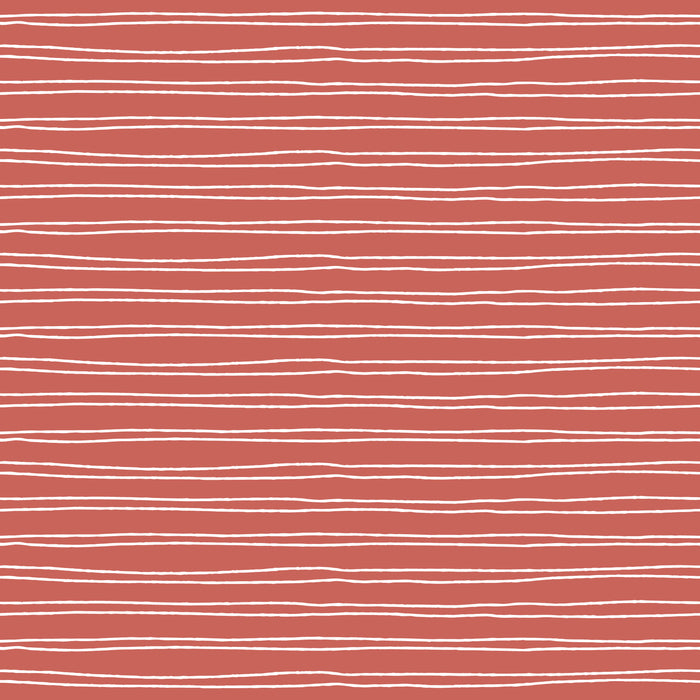 Scribble Stripe red