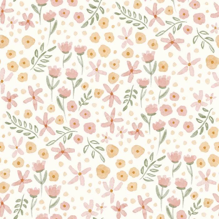 Spring Ditsy floral-cream