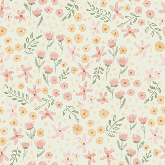 Spring Ditsy floral-light sage