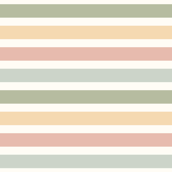 Spring Stripe - Pastel rainbow