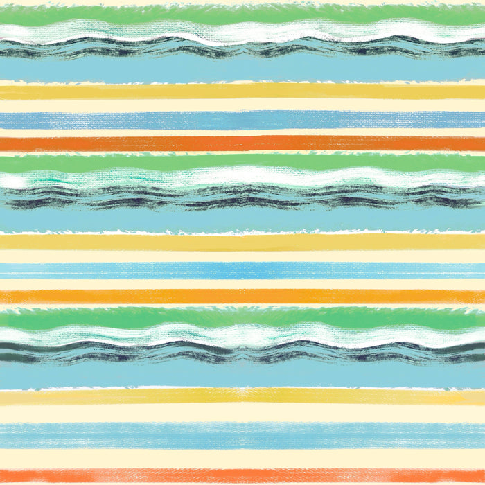 Tidewater stripe lt yellow multi