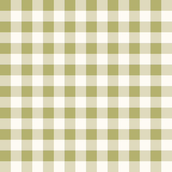 Gingham Green Apple