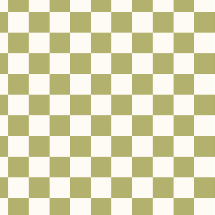 Green Checkered Apple