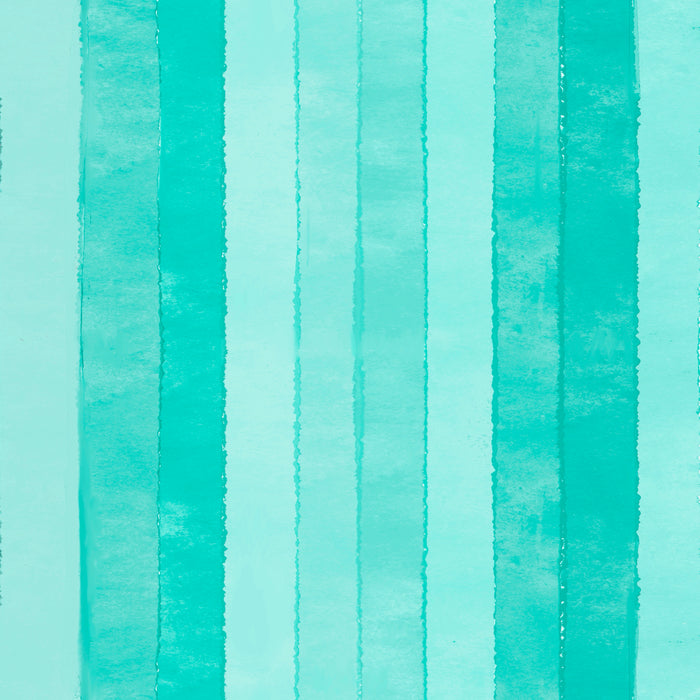 Vertical stripe pool side turquoise