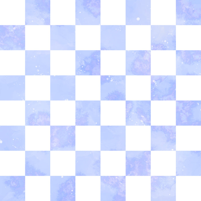 watercolor checker purple