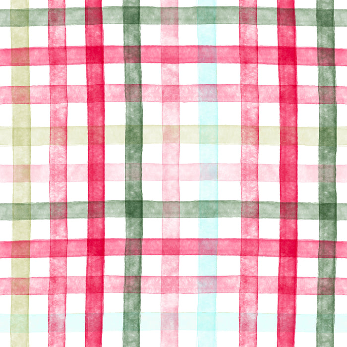 Watermelon picnic plaid