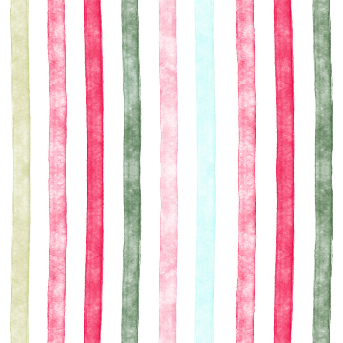 Watermelon picnic stripe