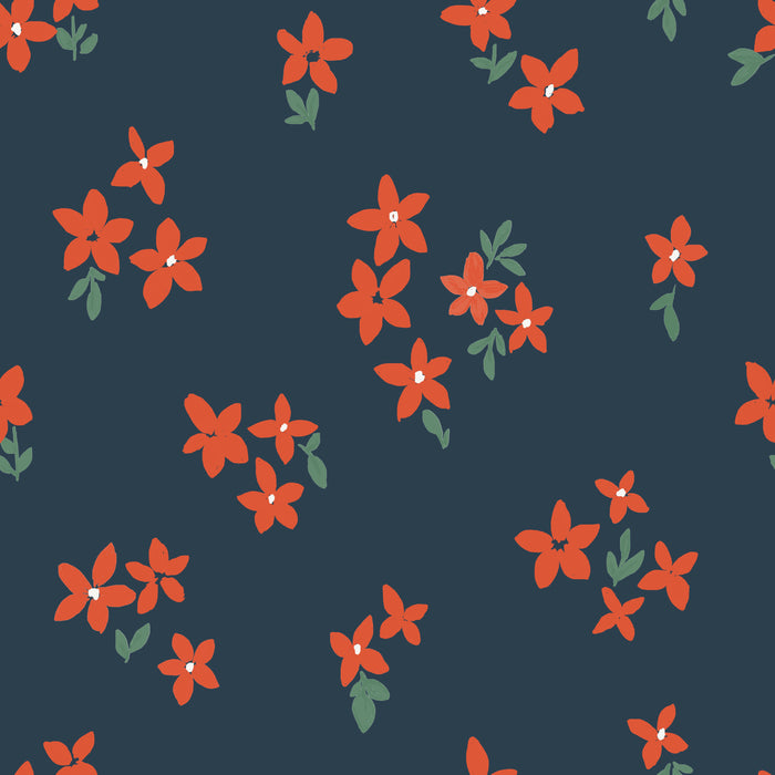 Winter Bloom-Midnight