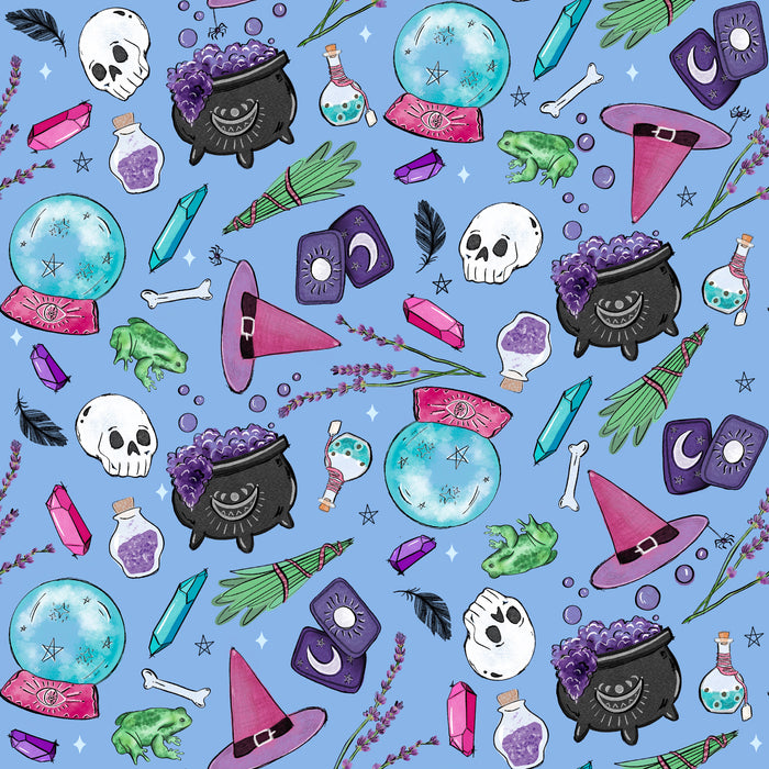 Witchy Vibes blue