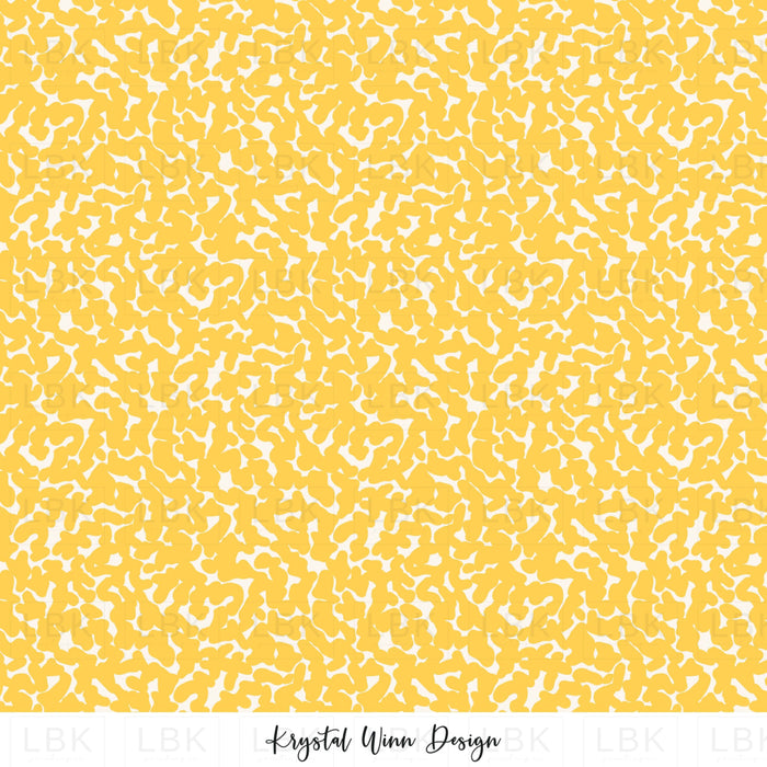 Abstract Notebook Yellow