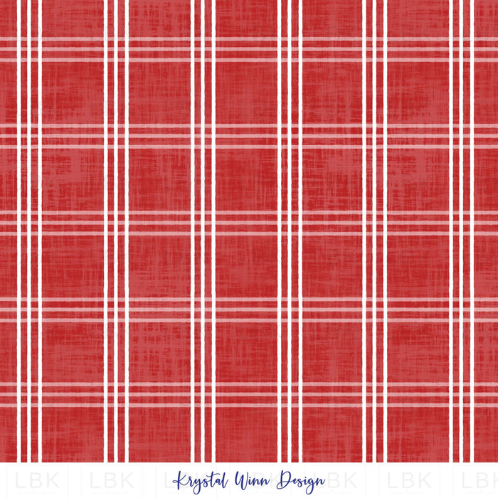 All American Plaid Red