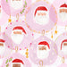 All The Santas-Pink