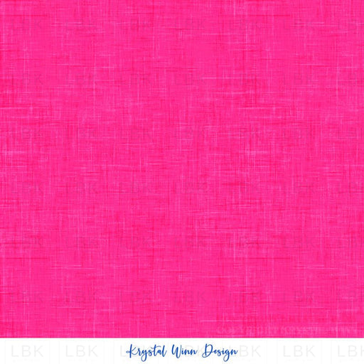 Aloha Faux Woven Solid Hot Pink