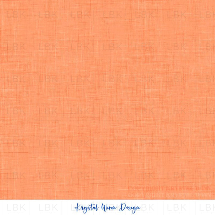 Aloha Faux Woven Solid Orange