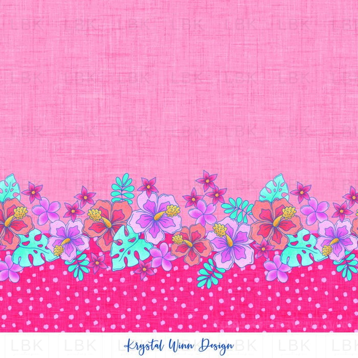 Aloha Floral Border