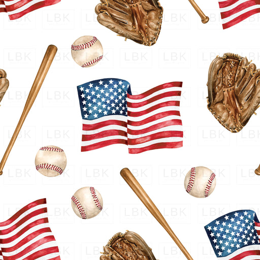Americanflag_Baseball
