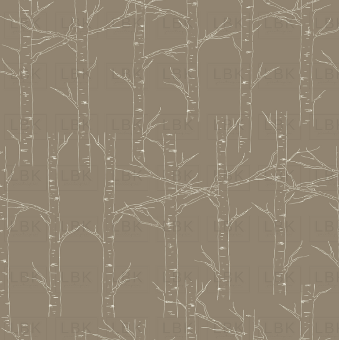 ASPEN TREE IN TAUPE