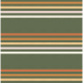 Autumn Joy Retro Stripe Green