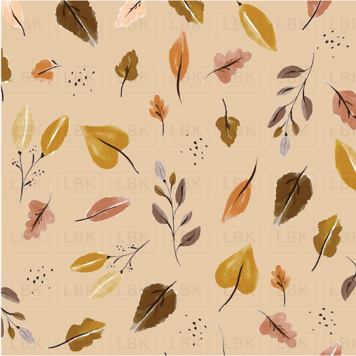 Autumn Leaves In Blush