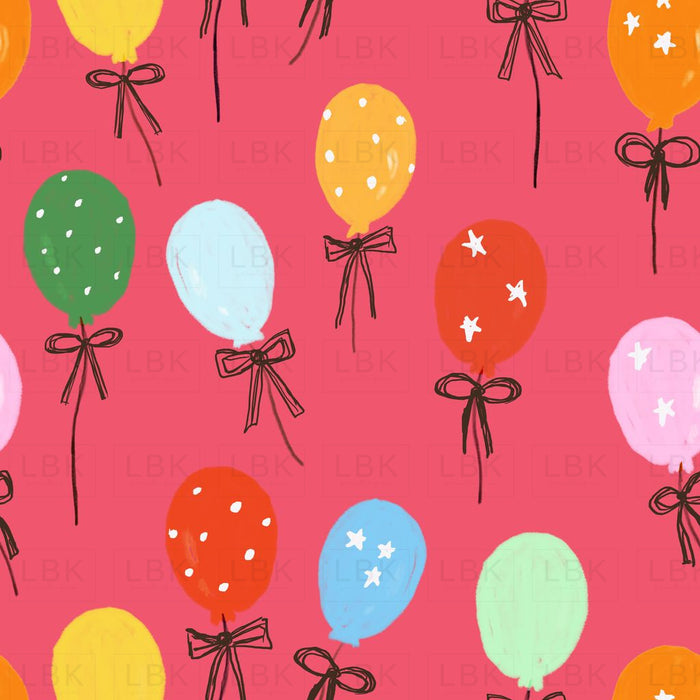 Balloons On Pink